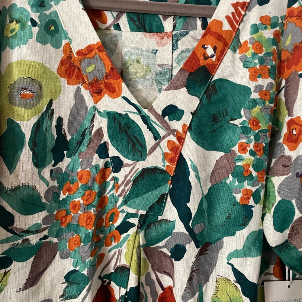 CYNTHIA ROWLEY linen dress - Picture 6 of 8